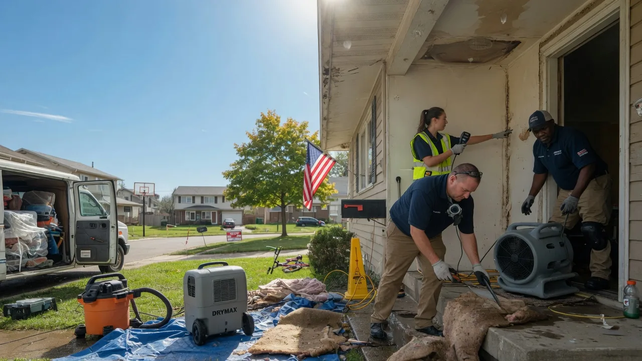 Water Damage Restoration in Masontown, PA near me